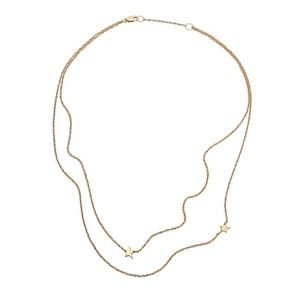 jennifer zeuner Jewelry - Jennifer Zeuner Star Double Necklace jennifer zeuner Jewelry - Jennifer Zeuner Star Double Necklace